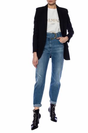 Button-embellished t-shirt, zdjęcie 2 Button-embellished t-shirt od Balmain